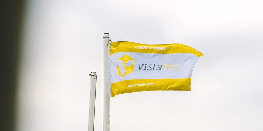 vistatec logo flag event